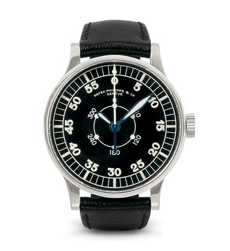 patek philippe pilot watch vintage|Patek Philippe military watch.